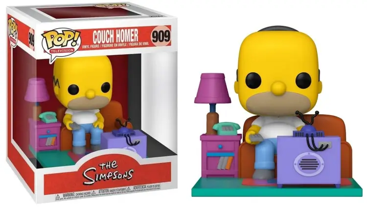 SIMPSONS - POP Deluxe nr 909 - Homer oglądający telewizję