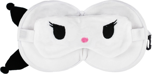 HELLO KITTY - Kuromi - Torba podróżna z maską do spania 15cm