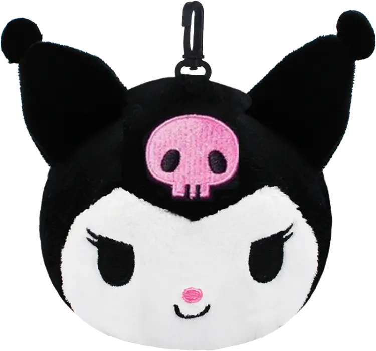 HELLO KITTY - Kuromi - Torba podróżna z maską do spania 15cm