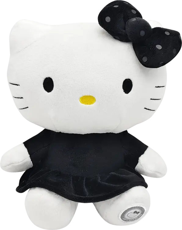 HELLO KITTY - Hello Kitty "Czarna sukienka" - pluszak 24 cm