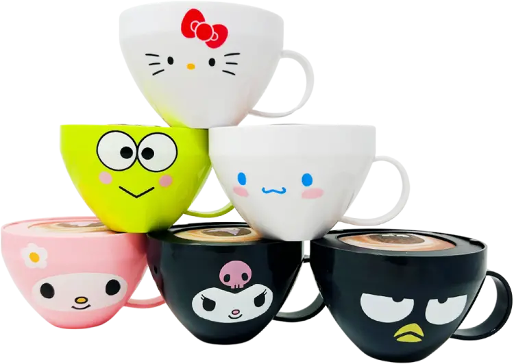 HELLO KITTY - Postacie - Display 8 Filiżanka cappuccino