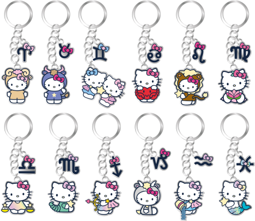 HELLO KITTY - brelok do kluczy (display 12 szt.)