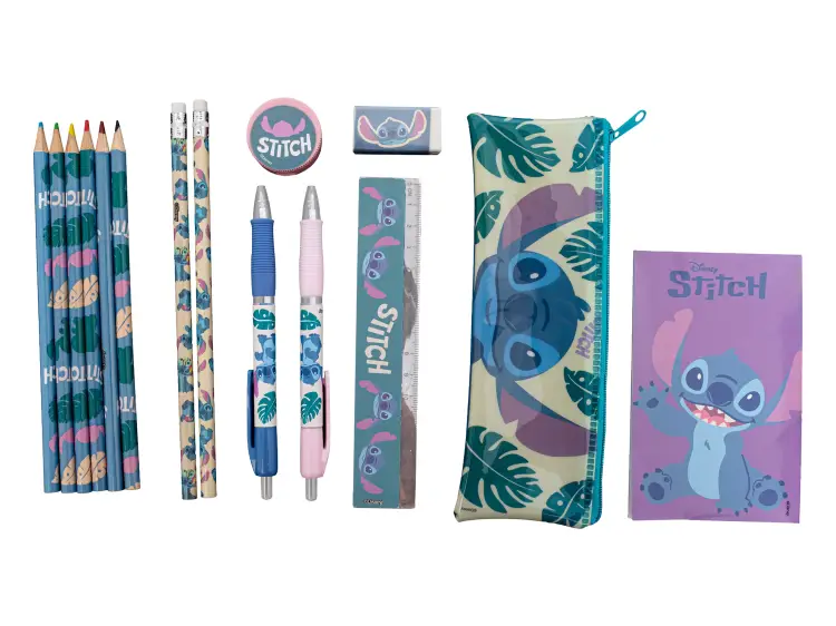 STITCH - Zestaw artykułów piśmiennych - 14 szt.