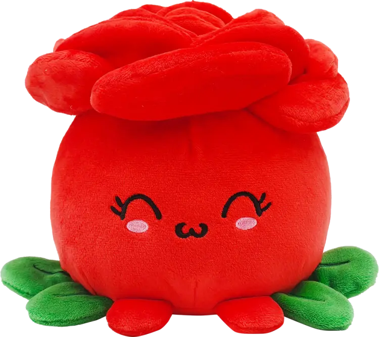PLUSH WORLD - Yummis Flowers Rose - Pluszowa róża 23cm