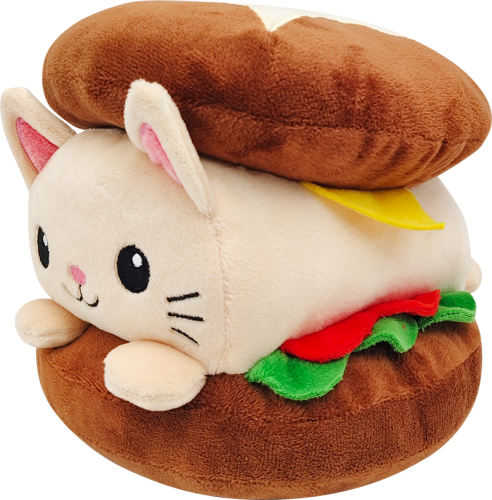 PLUSH WORLD - Koty Kasztanowy chleb - Pluszowy 23cm