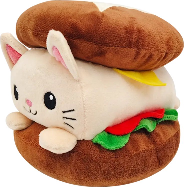PLUSH WORLD - Koty Kasztanowy chleb - Pluszowy 23cm