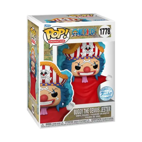 Funko Pop! One Piece - Buggy the Genius Jester #1778 (Exclusive)