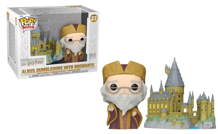 HARRY POTTER Anniversary - POP TOWN N° 27 - Dumbledore z Hogwartem