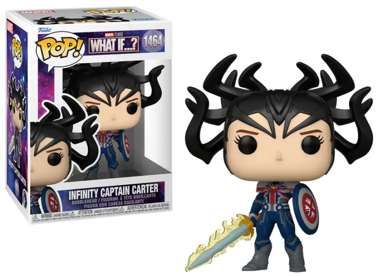 MARVEL WHAT IF S2 - POP nr 1464 - Nieskończoność Kapitan Carter