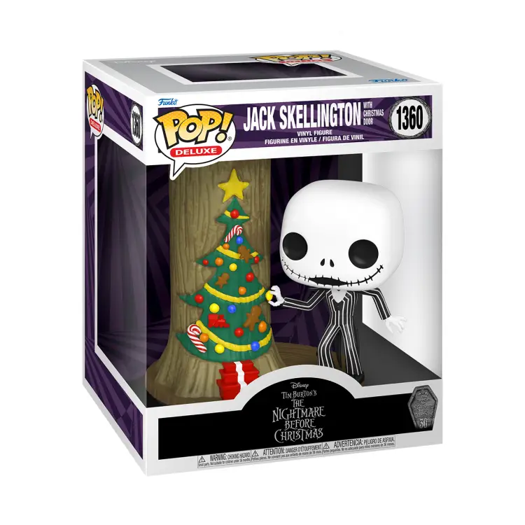 NBX "30TH ANNIV." - POP Deluxe N° 1360 - Jack z drzwiami świątecznego miasteczka