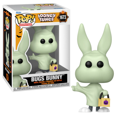 LOONEY TUNES HALLOWEEN - Animacja POP nr 1673 - Królik Bugs (duch)