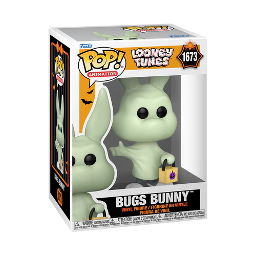 LOONEY TUNES HALLOWEEN - Animacja POP nr 1673 - Królik Bugs (duch)