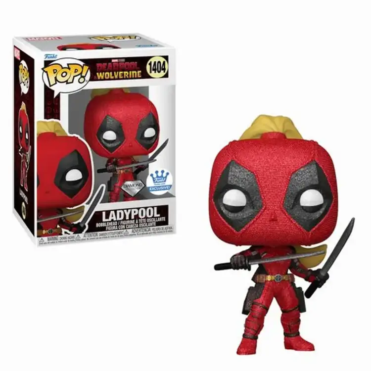 Funko POP! Marvel Lady Deadpool Ladypool Diamond Exclusive #1404