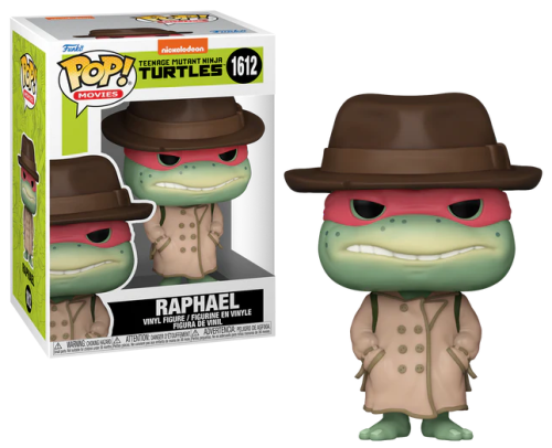 TMNT - POP Movie N° 1612 - Raphael z płaszczem i kapeluszem