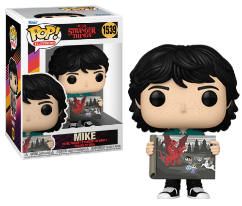 Funko POP! Stranger Things - Mike - Mike z obrazem Willa #1539