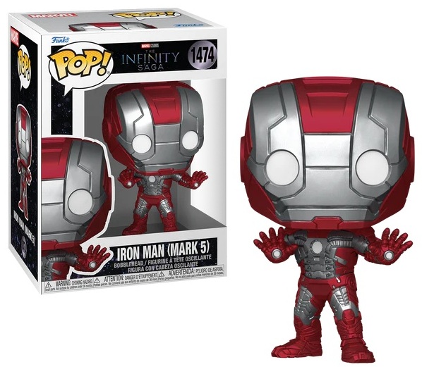THE INFINITY SAGA - POP Marvel nr 1474 - Iron Man (Mark 5)