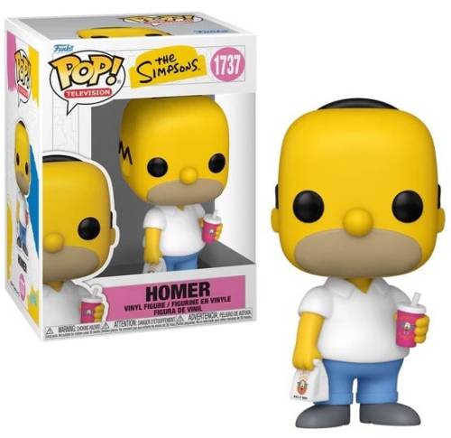 THE SIMPSONS - POP TV #1737 - Homer (Krusty Burger)