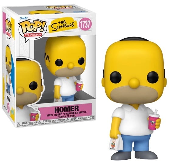 THE SIMPSONS - POP TV #1737 - Homer (Krusty Burger)