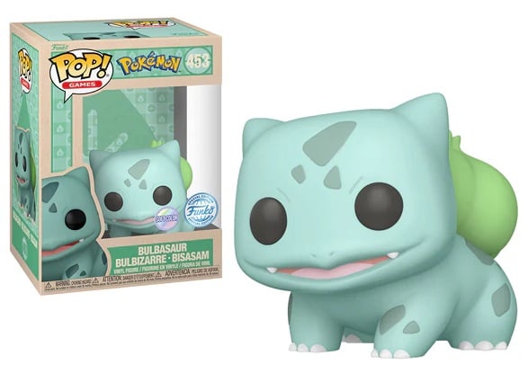 POKEMON - POP Games nr 453 - Bulbasaur (miękki kolor)