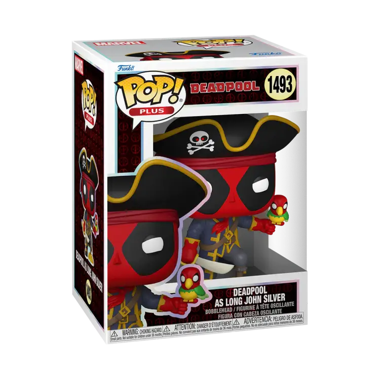 DEADPOOL - POP Plus N° 1493 - Deadpool jako Long John Silver