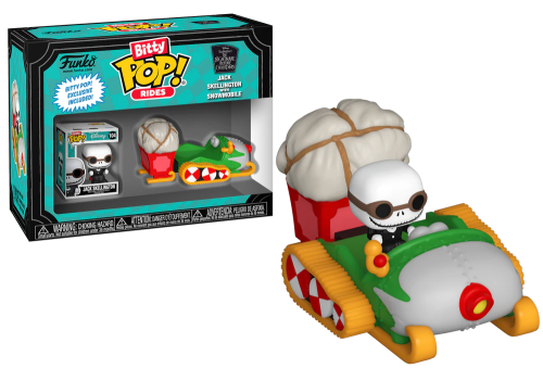 NBX - Bitty Pop Ride - Jack Skellington ze skuterem śnieżnym