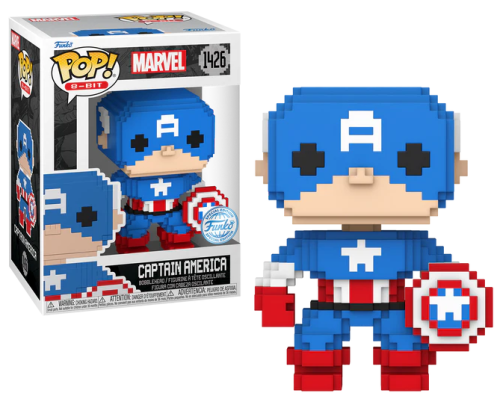 8-BIT - POP Marvel nr 1426 - Kapitan Ameryka