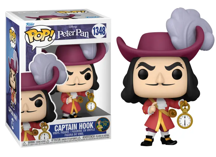 PETER PAN "70TH ANNIVERSARY" - POP nr 1348 - Kapitan Hak