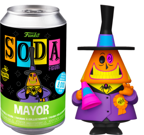 NBX - POP Vinyl Soda - Mayor (Blacklight) w/Chase (IE)