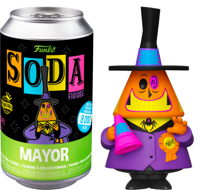NBX - POP Vinyl Soda - Mayor (Blacklight) w/Chase (IE)