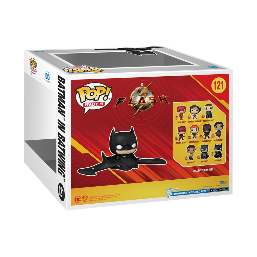 FLASH MOVIE - POP Ride Super DLX N° 121 - Batman w Batwingu