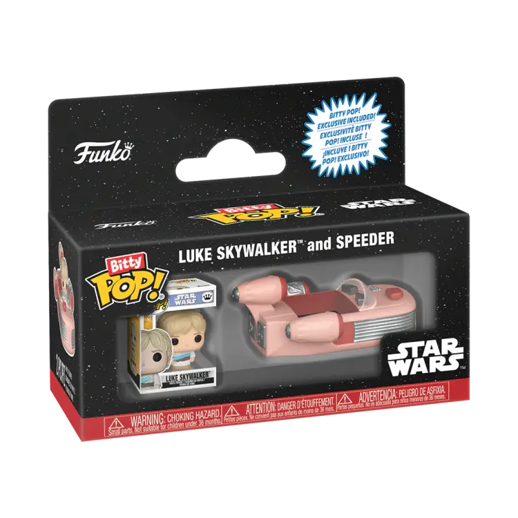 STAR WARS - Bitty Pop Ride - Speeder z Lukiem