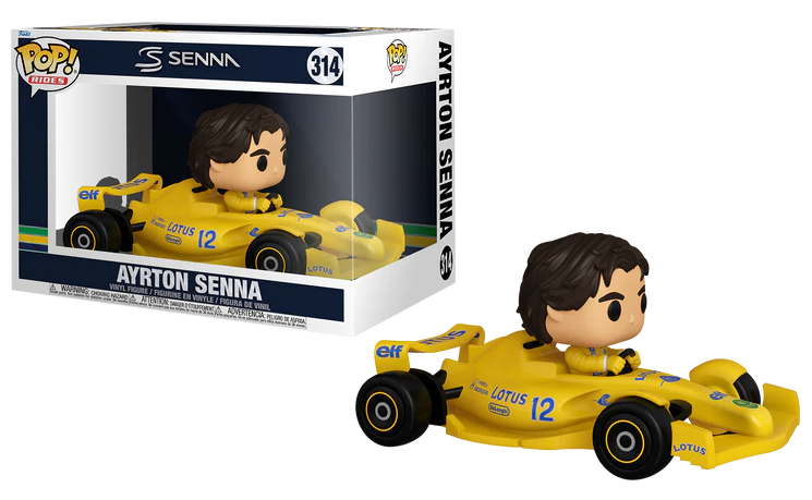 MCLAREN - POP Ride Super DLX nr 314 - Ayrton Senna