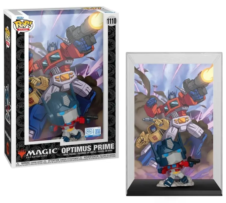 TRANSFORMERS X MTG - Okładka POP Comic nr 1110 - Optimus Prime