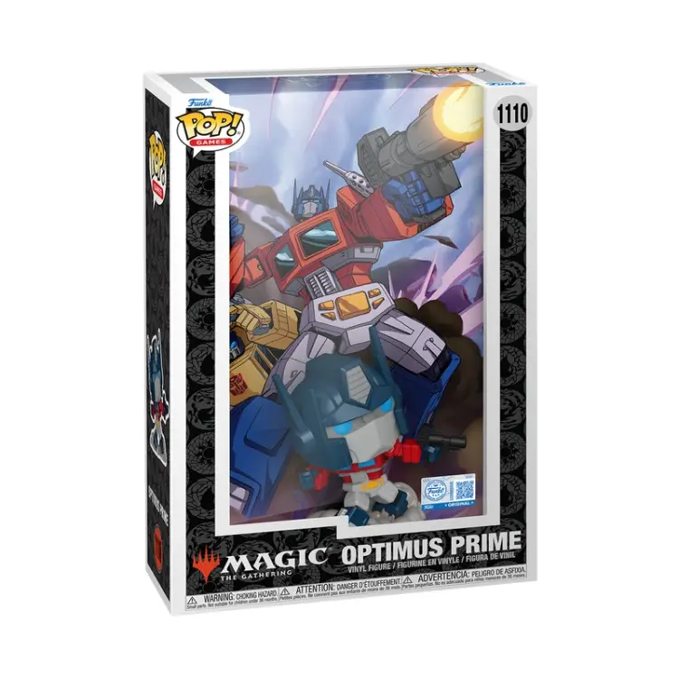 TRANSFORMERS X MTG - Okładka POP Comic nr 1110 - Optimus Prime