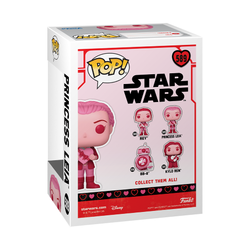 STAR WARS - POP Valentines nr 589 - Leia