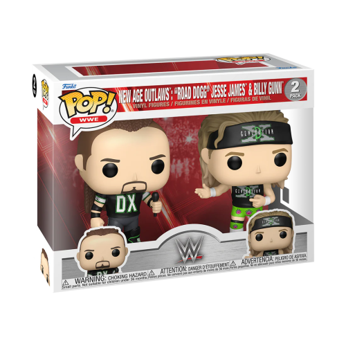 WWE - POP - 2 Pack New Age Outlaws Jesse James i Billy Gunn