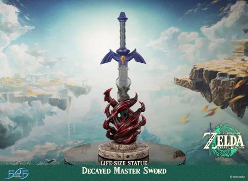 ZELDA TEARS OF THE KINGDOM - Decayed Master Sword - Statua 1/1 71cm