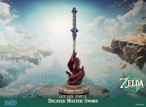 ZELDA TEARS OF THE KINGDOM - Decayed Master Sword - Statua 1/1 71cm