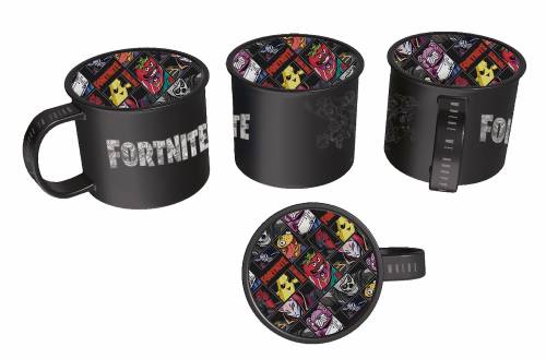 FORNITE - Gdzie spadamy? - Grawerowany kubek Jumbo - 14,8 uncji