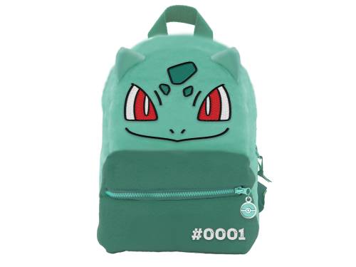 POKEMON - Bulbasaur - Puszysty plecak "30x23x12cm