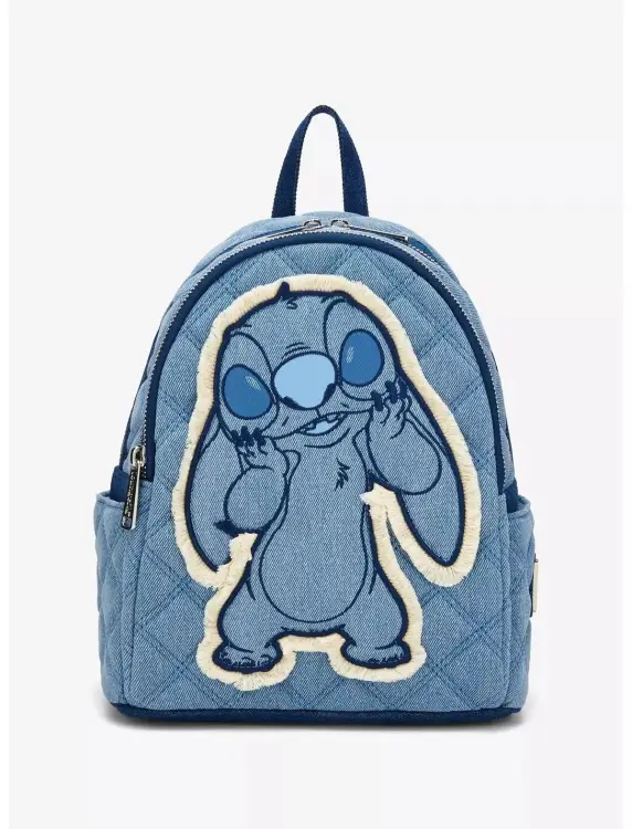 DISNEY - Stitch "Denim" - Mini plecak Loungefly 'Exclusive'