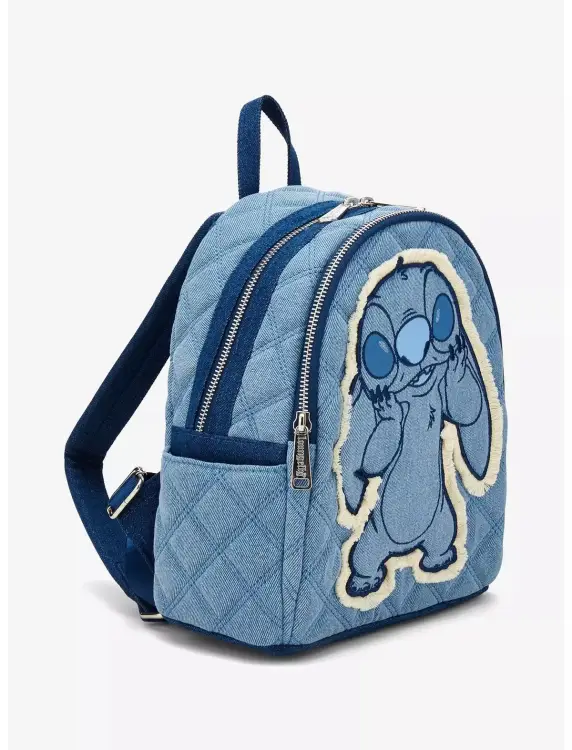 DISNEY - Stitch "Denim" - Mini plecak Loungefly 'Exclusive'