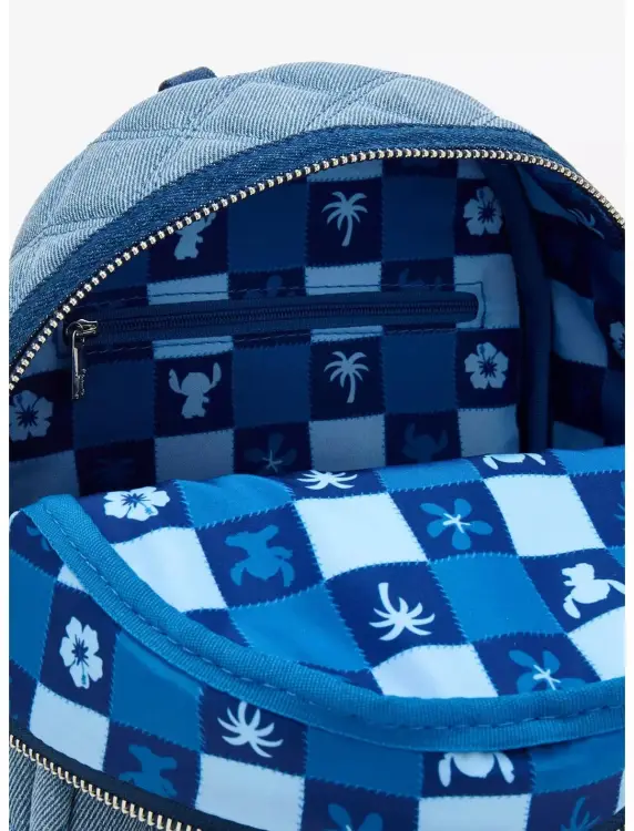 DISNEY - Stitch "Denim" - Mini plecak Loungefly 'Exclusive'