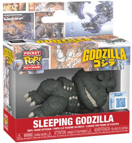 GODZILLA - Kieszonkowy brelok do kluczy - Godzilla Sleep