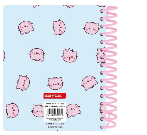 The Pink Cat - Notatnik A6