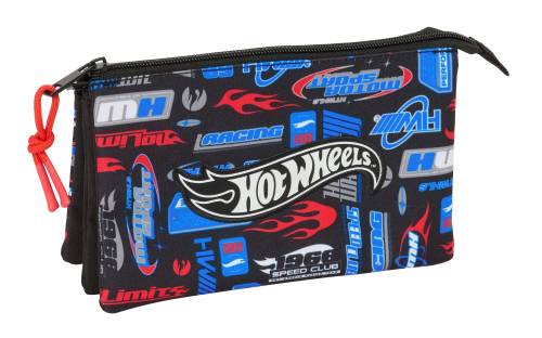 HOT WHEELS - Piórnik potrójny