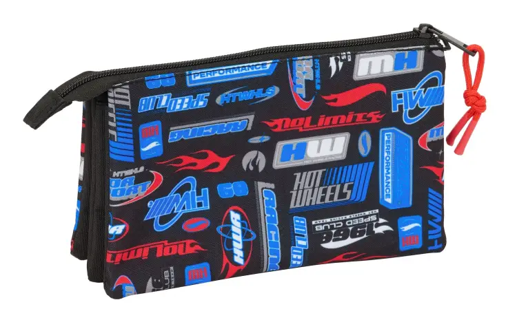 HOT WHEELS - Piórnik potrójny