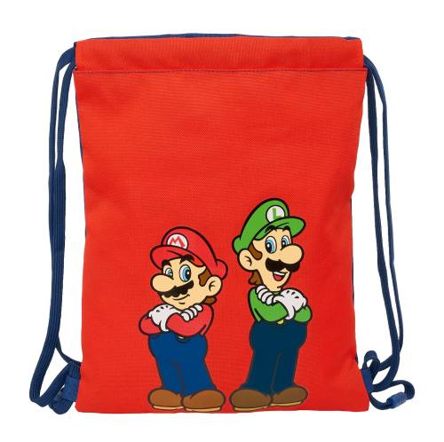 SUPER MARIO - Mario & Luigi - Torba gimnastyczna "34x26x1cm