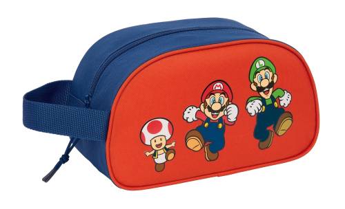 SUPER MARIO - Mario, Luigi, Toad - Torba na przybory toaletowe