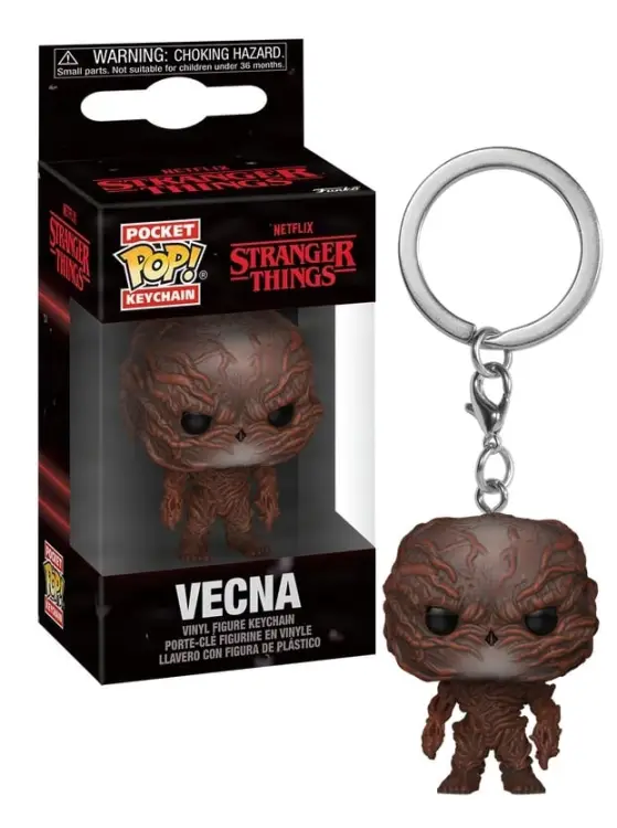 STRANGER THINGS - Kieszonkowe breloczki do kluczy - Vecna